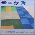 Safety Corlorful Rubber Floor Tiles in Garden